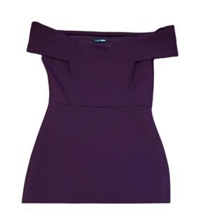 Fashion Nova Dress, Burgundy Dress